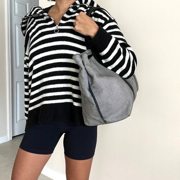 BOTTEGA VENETA Marco polo Grey Canvas & Leather Tote - Picture 13 of 15